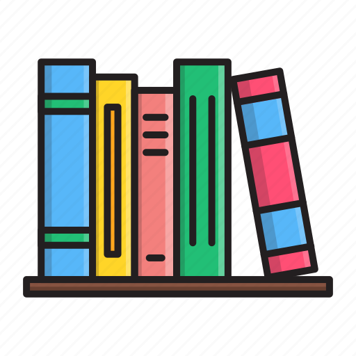 Book, bookshelf, education, learning, school, student icon - Download on Iconfinder