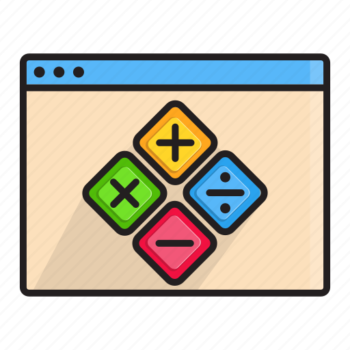Education, formula, learning, math, school, student, web icon - Download on Iconfinder