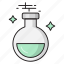 beaker, chemical, chemistry, flask, lab 
