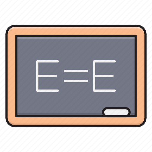 Blackboard, education, formula, school, study icon - Download on Iconfinder