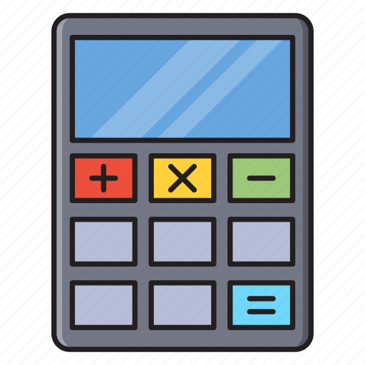 Accounting, calculation, calculator, education, mathematics icon - Download on Iconfinder