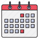 calendar, date, month, schedule, timetable