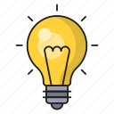 bulb, creative, idea, innovative, light