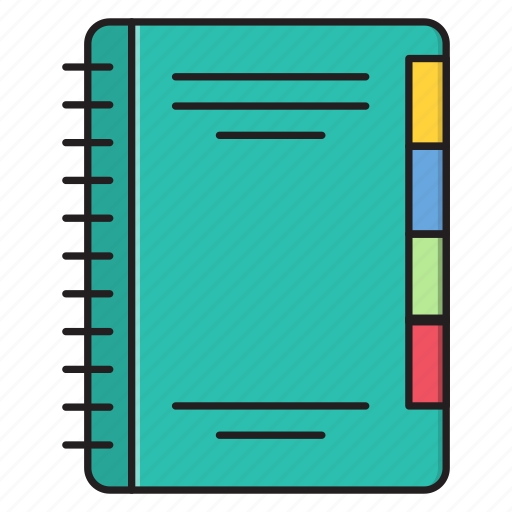 Diary, education, notes, study, write icon - Download on Iconfinder