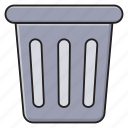 delete, dustbin, garbage, recyclebin, trash