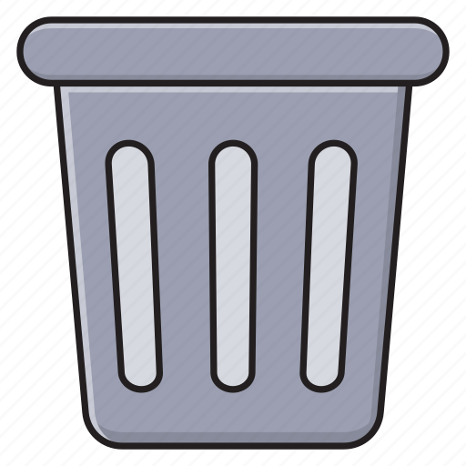 Delete, dustbin, garbage, recyclebin, trash icon - Download on Iconfinder