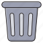 delete, dustbin, garbage, recyclebin, trash 