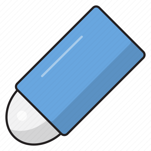 Education, eraser, rubber, school, stationary icon - Download on Iconfinder