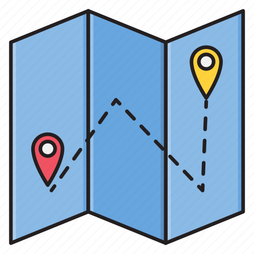 Destination, gps, location, map, pin icon - Download on Iconfinder
