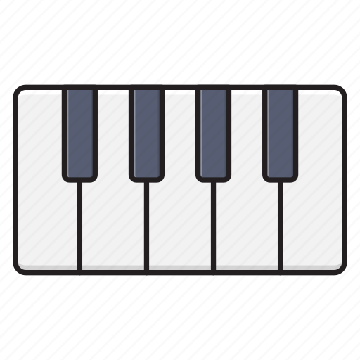 Education, instrument, music, piano, tiles icon - Download on Iconfinder