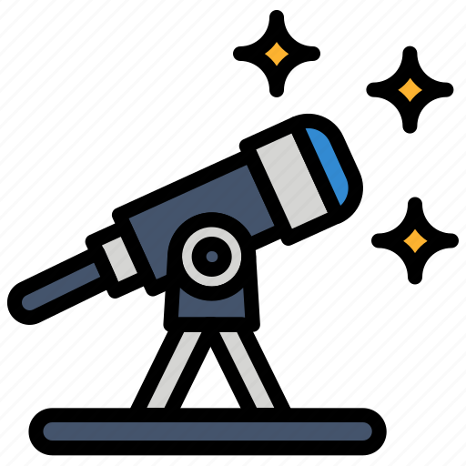 Astronomy, observation, space, telescope icon - Download on Iconfinder