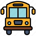bus, school, transportation