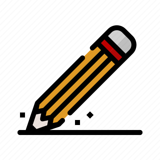 Writing, stationary, pencil, write, drawing icon - Download on Iconfinder
