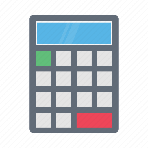 Calculator, accounting, mathematics, education, school icon - Download on Iconfinder