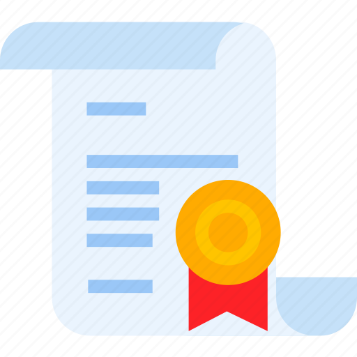 Diploma, certificate, degree, award, graduate, achievement, success icon - Download on Iconfinder