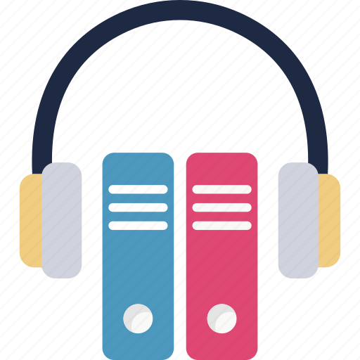 Audio lesson, audio learning, talking book, book recording, audio course icon - Download on Iconfinder