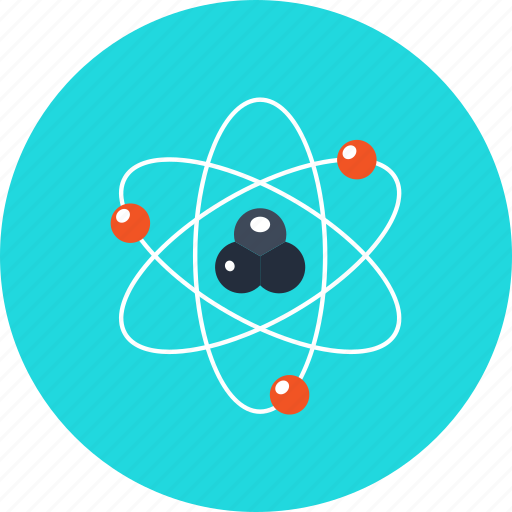 Atom, experiment, physics, power, research, science, energy icon - Download on Iconfinder