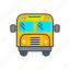 bus, education, school, transport, vehicle 