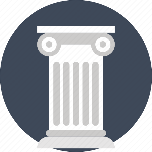 History, pillar, rome, ancient, greek, column icon - Download on Iconfinder