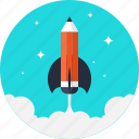 astronomy, education, pencil, research, rocket, spaceship, startup