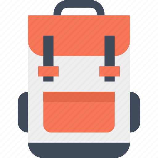 Backpack, bag, education, knapsack, school, schoolbag, travel icon - Download on Iconfinder