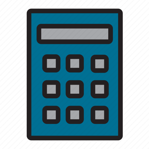 Accounting, calculate, calculation, calculator, finance, math, mathematics icon - Download on Iconfinder