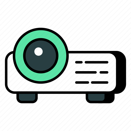 Projector, multimedia, appliance, electronic, projecting machine icon - Download on Iconfinder
