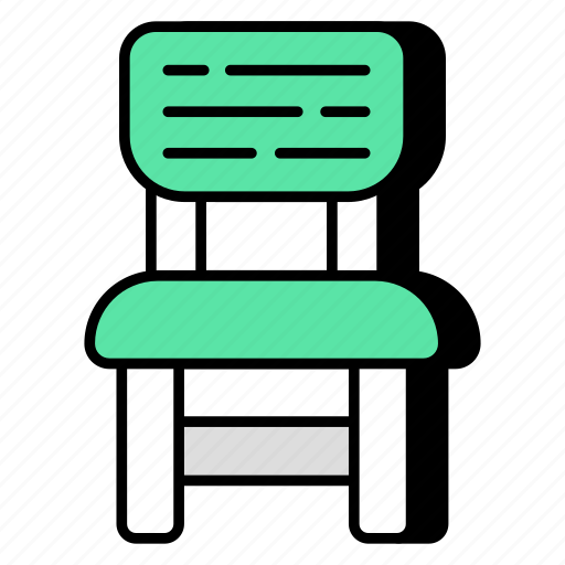 Chair, seat, sette, furniture, armless chair icon - Download on Iconfinder