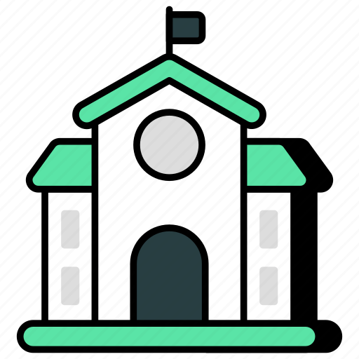 School building, architecture, skyscraper, educational institute, academic building icon - Download on Iconfinder