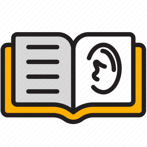 Education, audio book, student, university, learning, knowledge, school icon - Download on Iconfinder