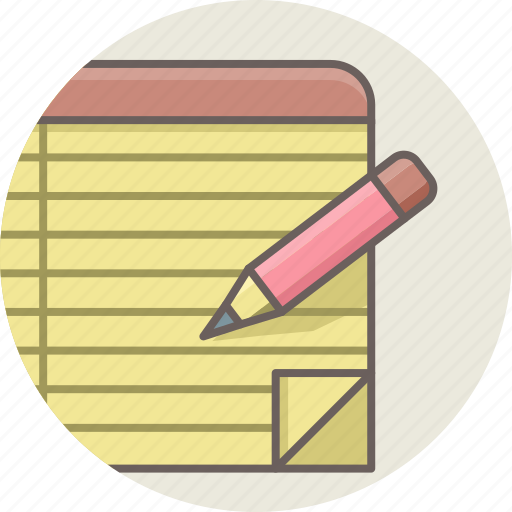 Write, writing, document, edit, note, paper, pencil icon - Download on Iconfinder