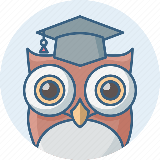 Smartclasses, classroom, education, school, smart class, teacher, owl icon - Download on Iconfinder