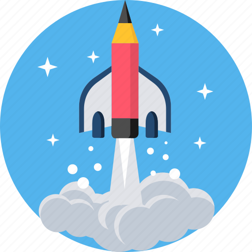 Education, launch, learn, learning, missile, schooling, startup icon - Download on Iconfinder