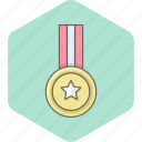 badge, label, award, military, ribbon, soldier, war