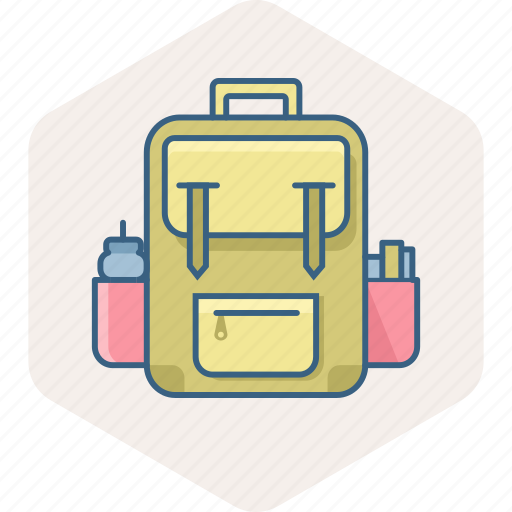 Bag, school, education, learning, student, study icon - Download on Iconfinder