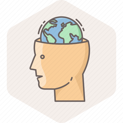 Country, globe, human, head, locate us, location, national icon - Download on Iconfinder