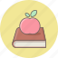 book, fruit, fruitbook, apple, education, knowledge 