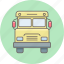 school, truck, van, shipping, transport, transportation 