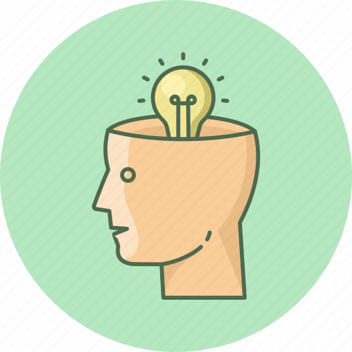 Brain, think, thought, bulb, head, mind, thinking icon - Download on Iconfinder