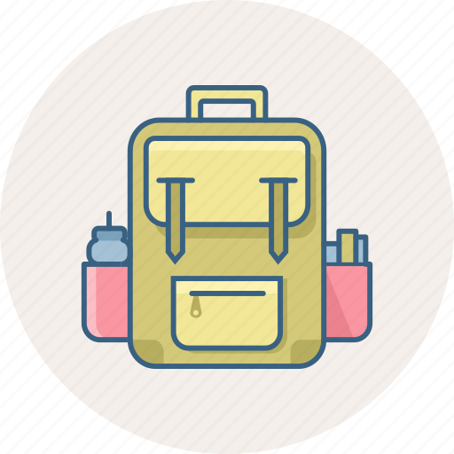Bag, school, education, knowledge, learning, study icon - Download on Iconfinder