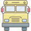 school, transport, transportation, truck, van, road, vehicle 