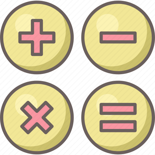 Calc, sign, signs, minus, plus, symbols icon - Download on Iconfinder