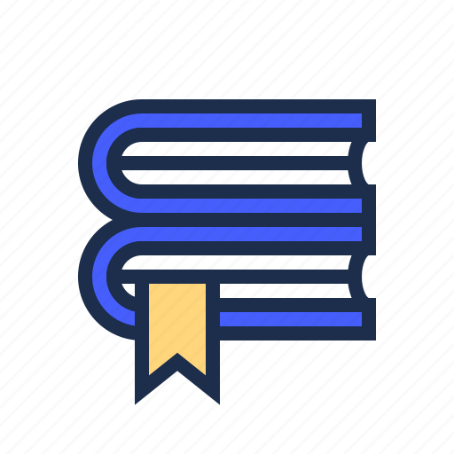 Blue, bookmark, books, education, learning, school, study icon - Download on Iconfinder