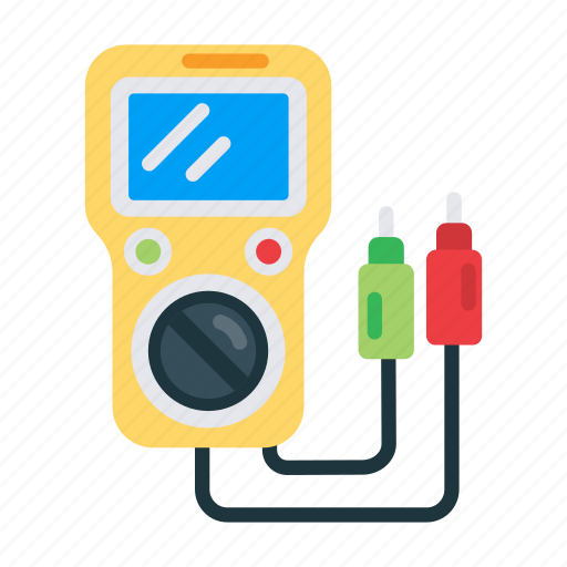 Voltmeter, ammeter, multimeter, voltage tester, electrical tester icon - Download on Iconfinder