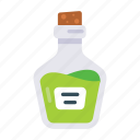 chemical bottle, elixir bottle, potion bottle, toxic liquid, toxic chemical