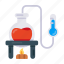 chemical heating, lab heating, lab burner, lab experiment, lab practical 