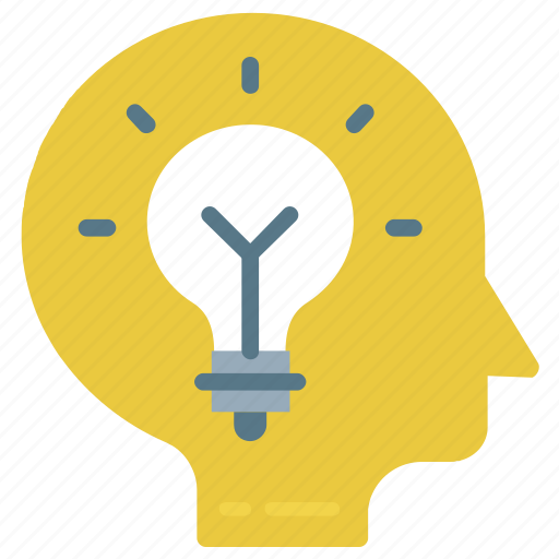 Brain, creative, idea, innovation, lamp, light, mind icon - Download on Iconfinder