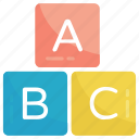 abc, alphabet, blocks, cubes, education, learning, school