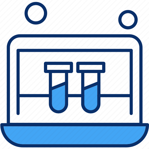 Laptop, technology, test, tube icon - Download on Iconfinder
