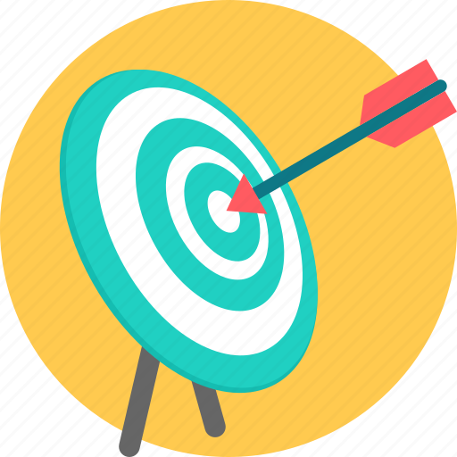 Target, aim, bullseye, focus, goal, dartboard, targeting icon - Download on Iconfinder